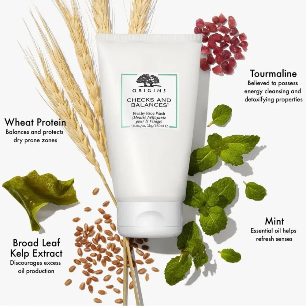 LAST 1! Origins Checks and Balances Frothy Face Wash NEW Gentle Cleanser - Picture 3 of 8